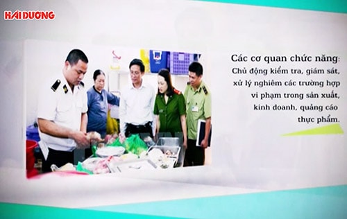 Chấp hành nghiêm chính sách pháp luật trong sản xuất, kinh doanh và quảng cáo thực phẩm